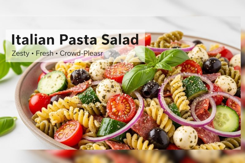 Zesty Italian Pasta Salad | The Ultimate Picnic Side Dish