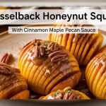 Roasted Honeynut Squash Wedges with Pomegranate and Maple Yogurt Sauce