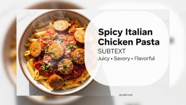 Spicy Italian Chicken Sausage Pasta – Quick & Flavorful Dinner