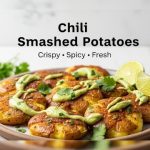 Crispy Chicken Carnitas Tacos | Avocado Cilantro Lime Sauce