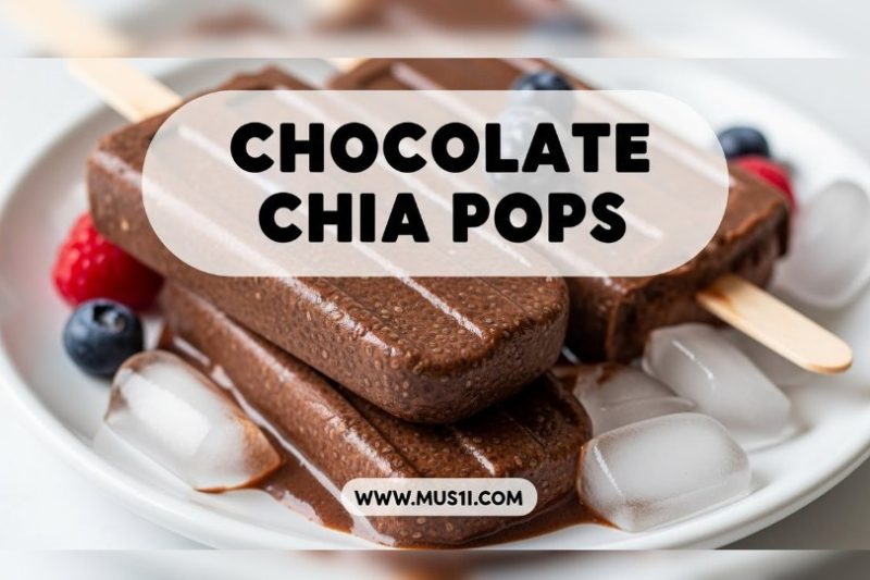 Chocolate Chia Pudding Pops – Healthy Frozen Treat