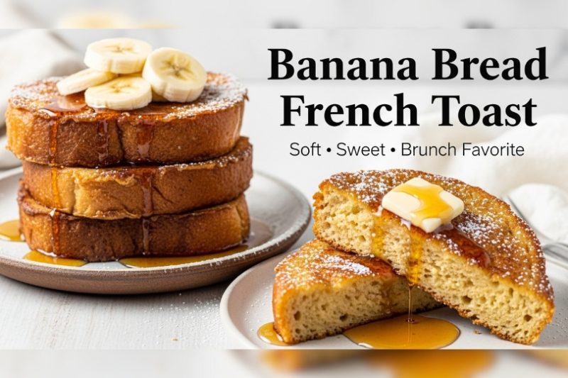 Banana Bread French Toast | The Ultimate Brunch Recipe