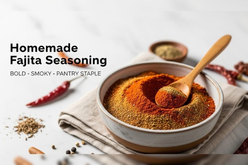 The Best Homemade Fajita Seasoning | 5-Minute Spice Blend