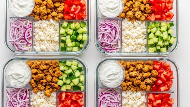 Traditional Easy Healthy Greek Turkey Rice Bowl 3 Red and Yellow Modern Shocking Moments YouTube Thumbnail 43