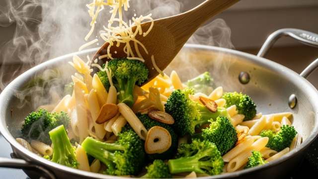 Healthy Easy Healthy Broccoli Pasta - Nutritious & Delicious Recipe 3 Red and Yellow Modern Shocking Moments YouTube Thumbnail 6