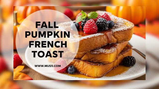 How to Make Fall Pumpkin French Toast Breakfast Recipe 3