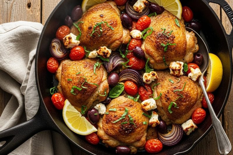 One-Pan Mediterranean Chicken That’ll Make You Forget Takeout Exists