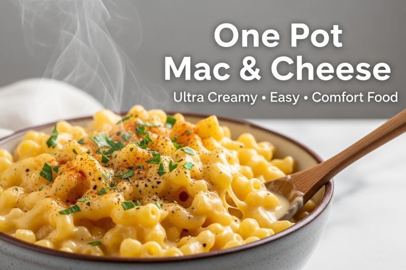 Ultra Creamy One-Pot Mac and Cheese | 15-Minute Recipe
