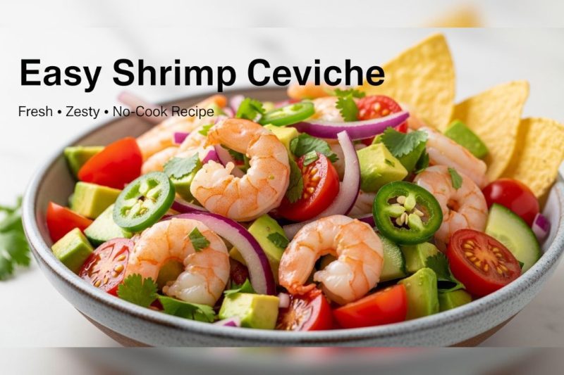 Easy Shrimp Ceviche Recipe – Fresh & Ready in 15 Minutes