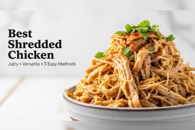 25+ Best Shredded Chicken Recipes (Easy & Healthy)