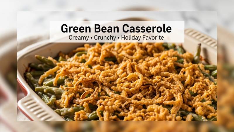 Best Classic Green Bean Casserole Recipe: Your Holiday Favorite