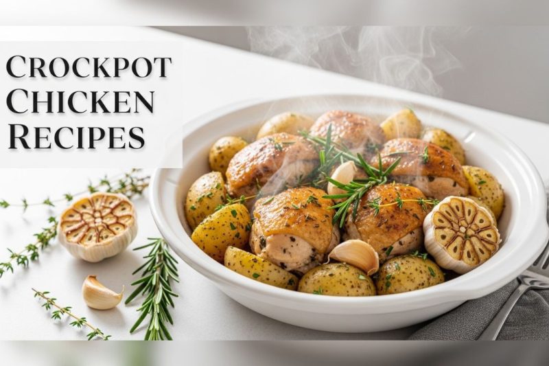 Crockpot Chicken and Potatoes (Easy Slow Cooker Dinner) | Mus1i