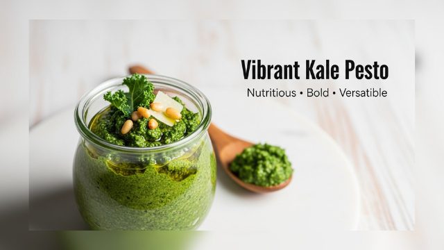 Best Easy Kale Pesto Recipe – Vibrant, Healthy & 5-Minute Sauce
