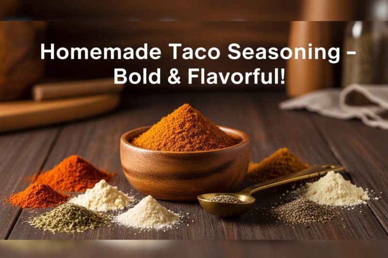 Homemade Taco Seasoning Recipe – Easy, Bold & Flavorful