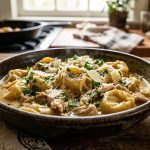 Creamy Herb Chicken with Glazed Mashed Potatoes (Easy Comfort Dinner Recipe)
