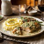 Garlic Butter Beef and Spinach Tortellini (Quick & Creamy Dinner Recipe)