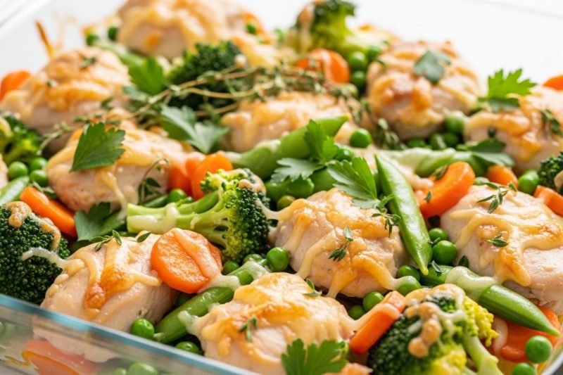 Meal Prep Chicken Casserole (Easy, Healthy & Perfect for Busy Weeks)