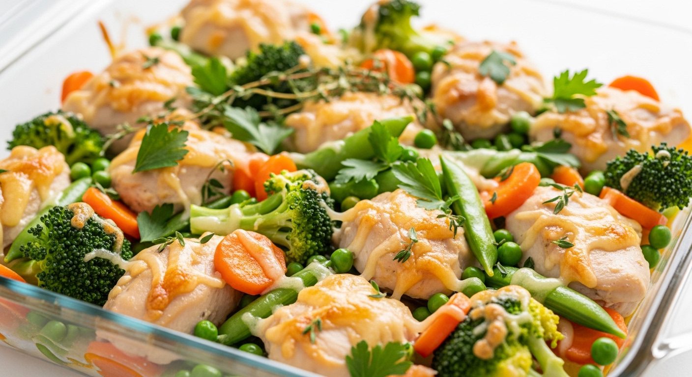 meal prep chicken casserole easy healthy and perfect for busy weeks