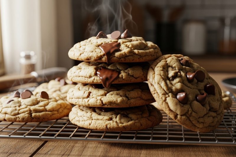 Chocolate Chip Cookie Recipe – Soft, Chewy & Bakery-Style Perfect