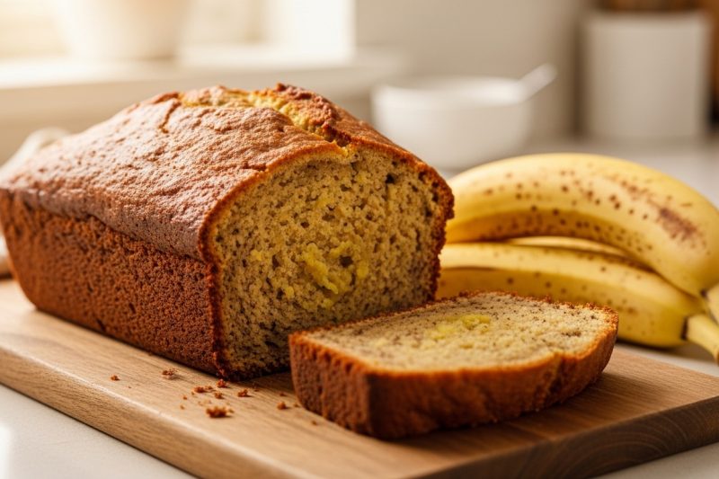 Banana Bread Recipe – Moist, Soft & Perfectly Sweet