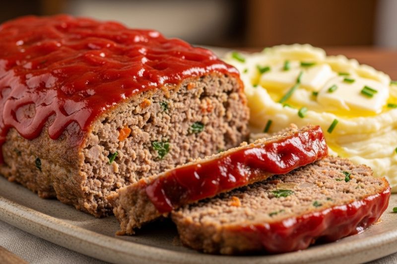 Meatloaf Recipe – Juicy, Flavorful & Perfectly Glazed Classic
