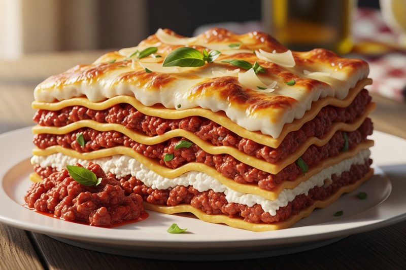 Lasagna Recipe – Cheesy, Saucy & Perfectly Layered Classic
