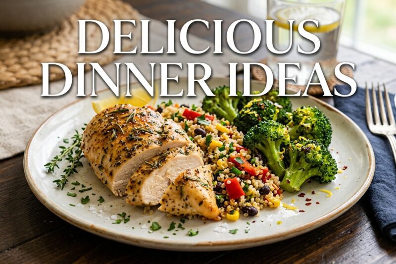 Delicious Dinner Recipes with Few Ingredients