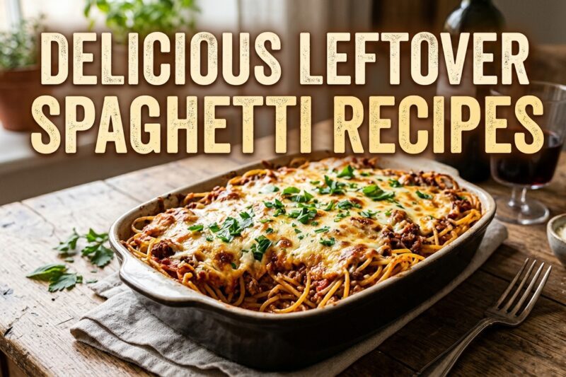 Delicious Leftover Spaghetti Recipes to Try Today