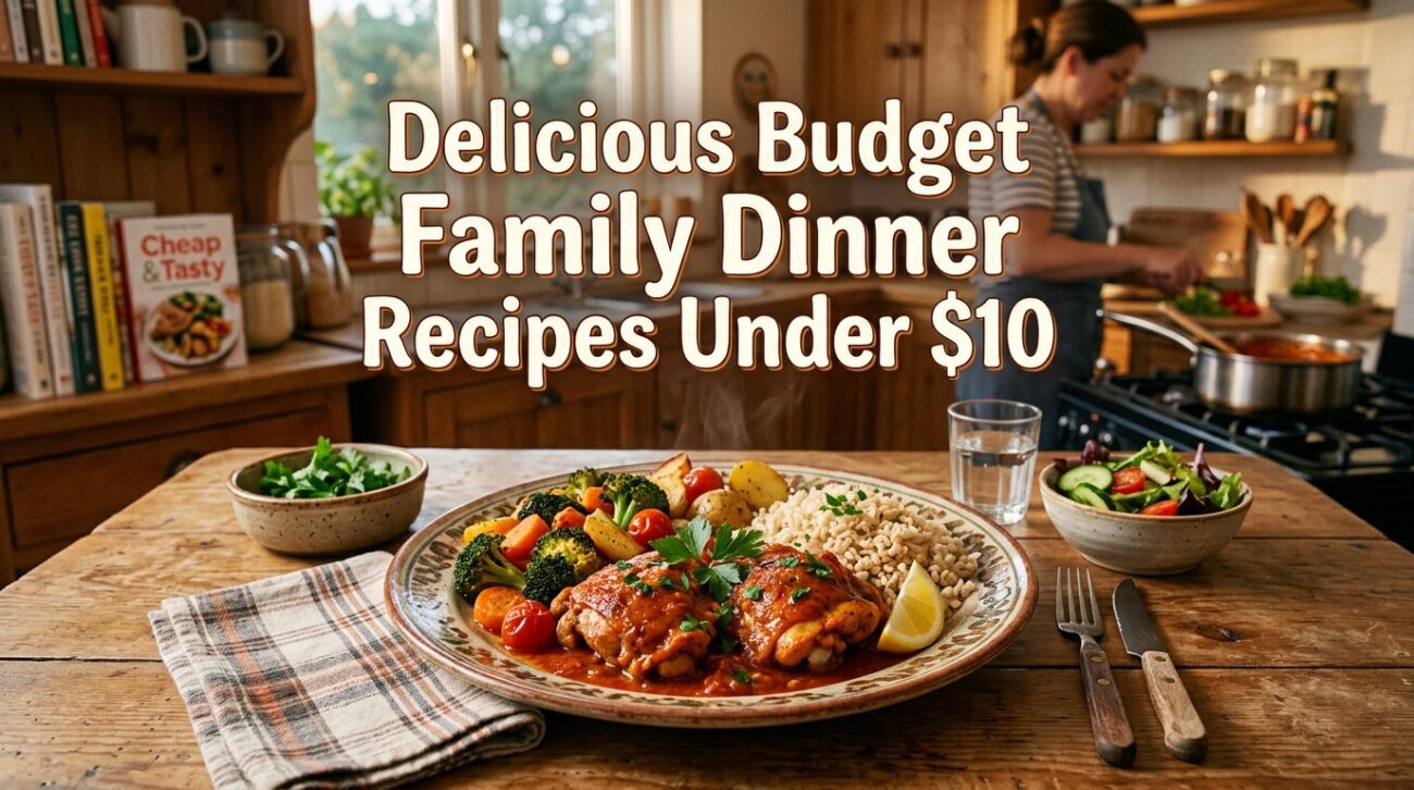 Explore budget family dinner recipes under $10 that are delicious and easy to make. Perfect for busy weeknights!