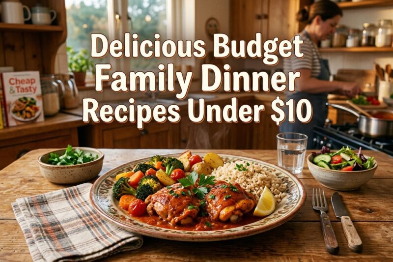 Delicious Budget Family Dinner Recipes Under $10