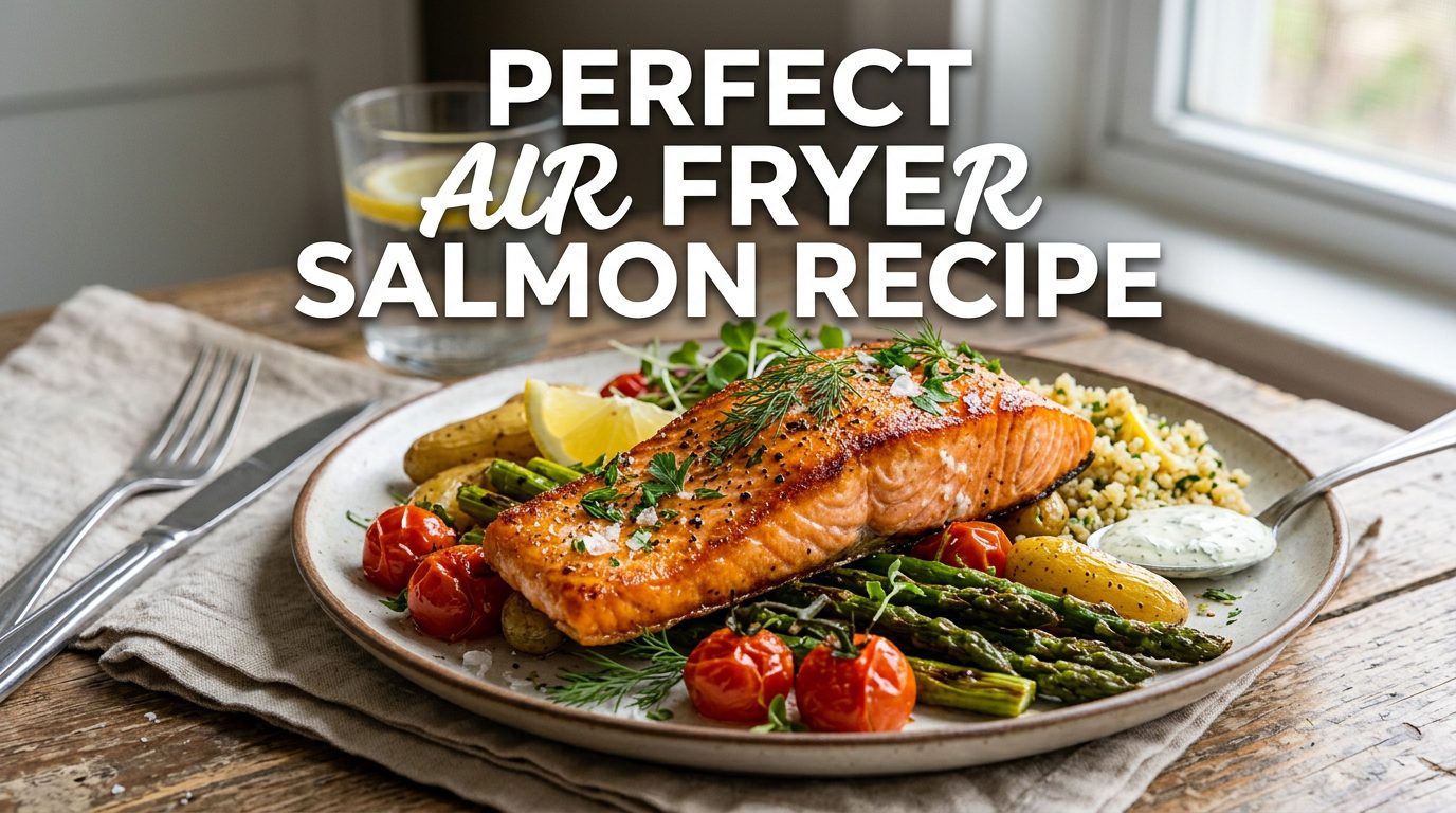 Discover the perfect air fryer salmon recipe for a quick, healthy meal. Enjoy tender, flavorful salmon with minimal effort!