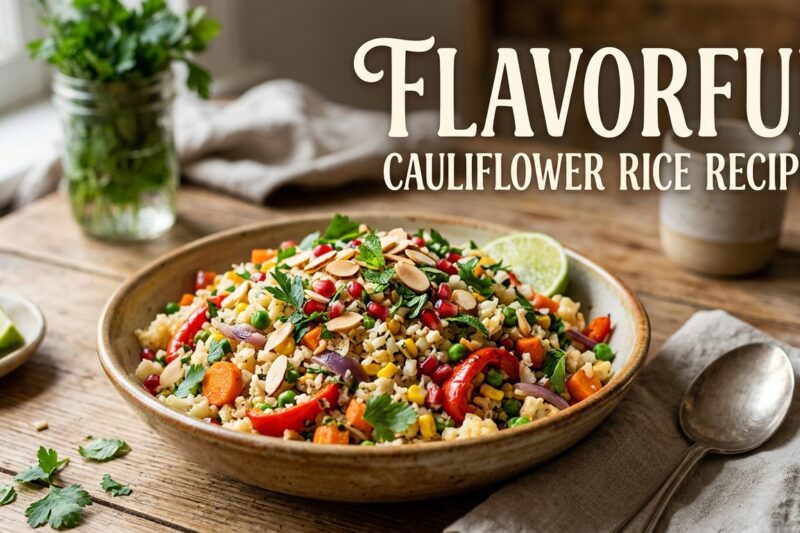 Flavorful Cauliflower Rice Recipes to Savor