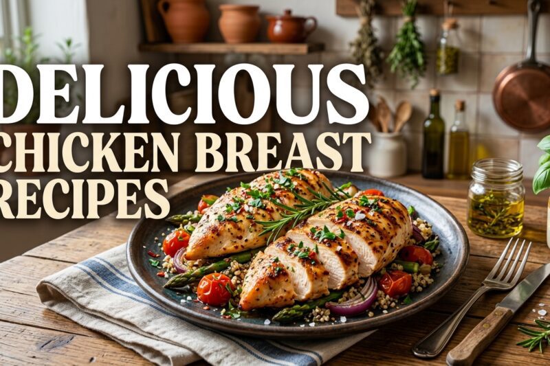 Delicious Chicken Breast Recipes: Healthy & Not Boring