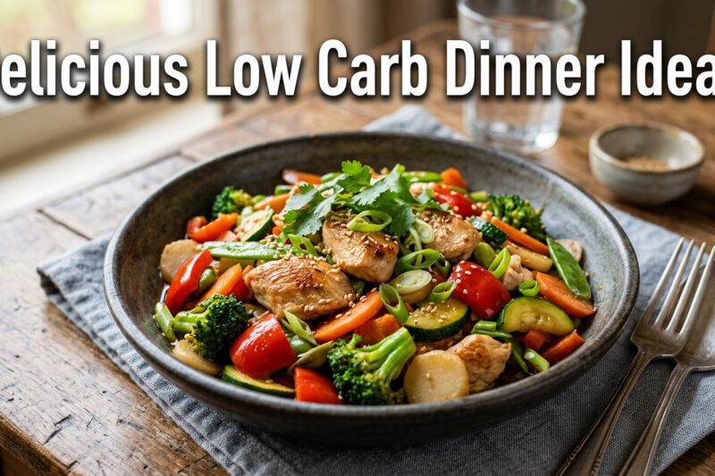 Low Carb Dinner Ideas: Delicious Meals for Family