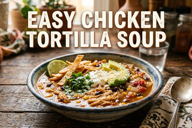 Easy Chicken Tortilla Soup Recipe for All Occasions