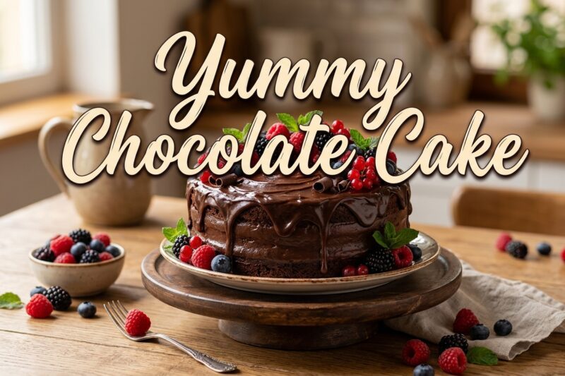Deliciously Yummy Chocolate Cake Recipe to Indulge In