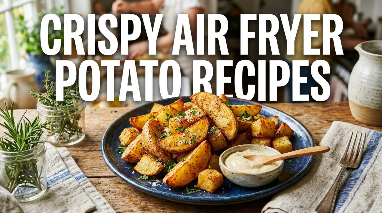 Discover delicious air fryer potato recipes crispy and easy to make. Perfect for any meal or snack!