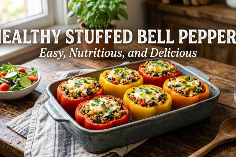 Healthy Stuffed Bell Pepper Recipes You’ll Love