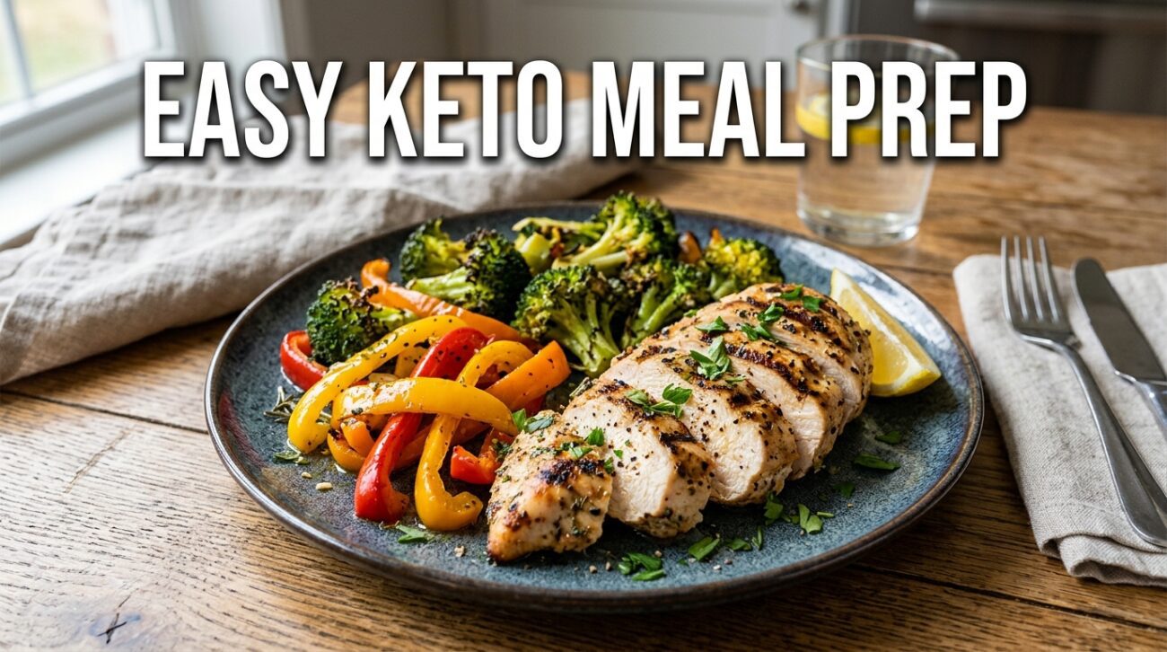 Discover easy keto meal prep recipes to simplify your healthy eating. Perfect for busy lifestyles!