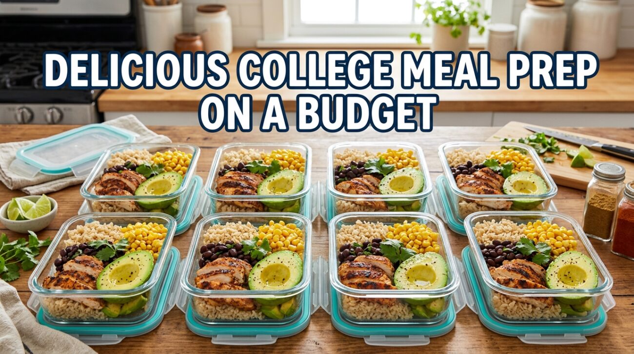 Explore budget-friendly college meal prep recipes that are quick, easy, and delicious. Perfect for students looking to save time and money!