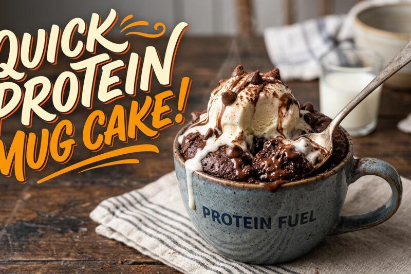 Quick Protein Mug Cake Recipe: A Delicious Treat