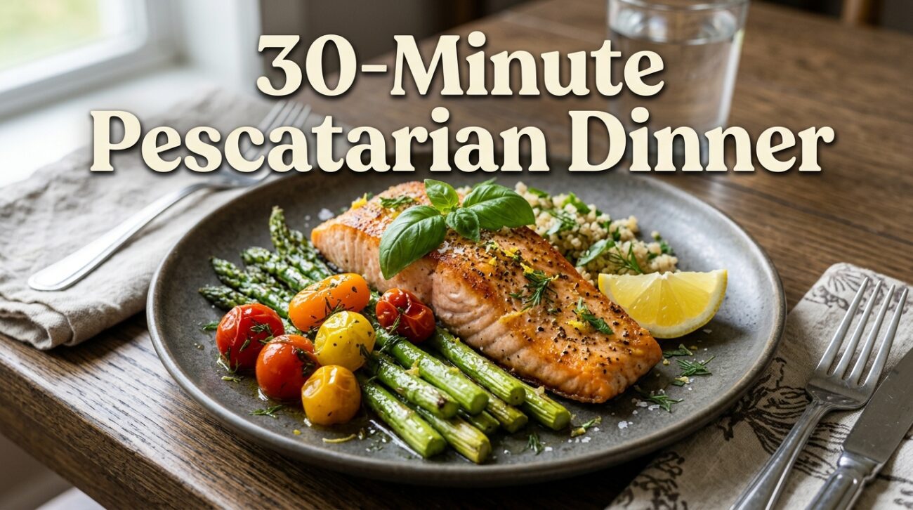 Explore these quick pescatarian dinner recipes that take only 30 minutes to prepare, perfect for busy nights!