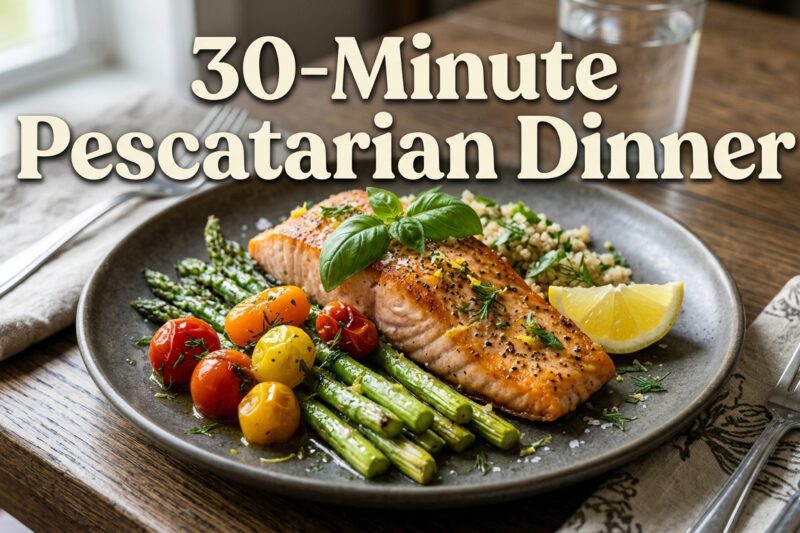 Quick Pescatarian Dinners in 30 Minutes