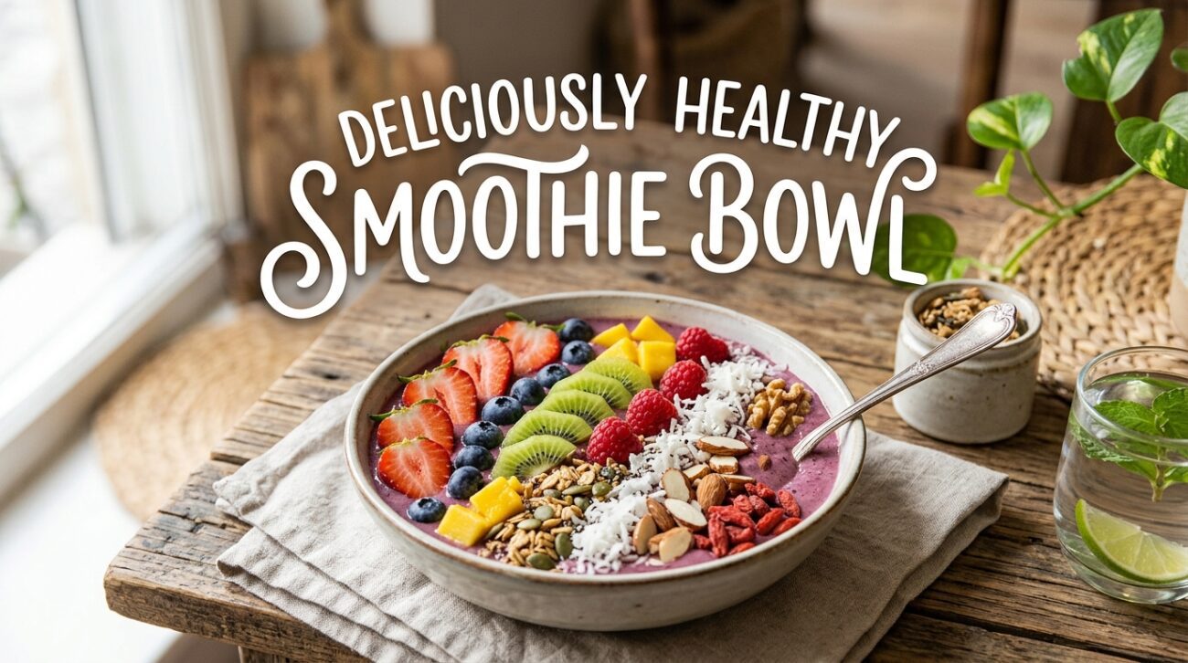 Discover this healthy smoothie bowl recipe packed with nutrients for a vibrant start to your day!