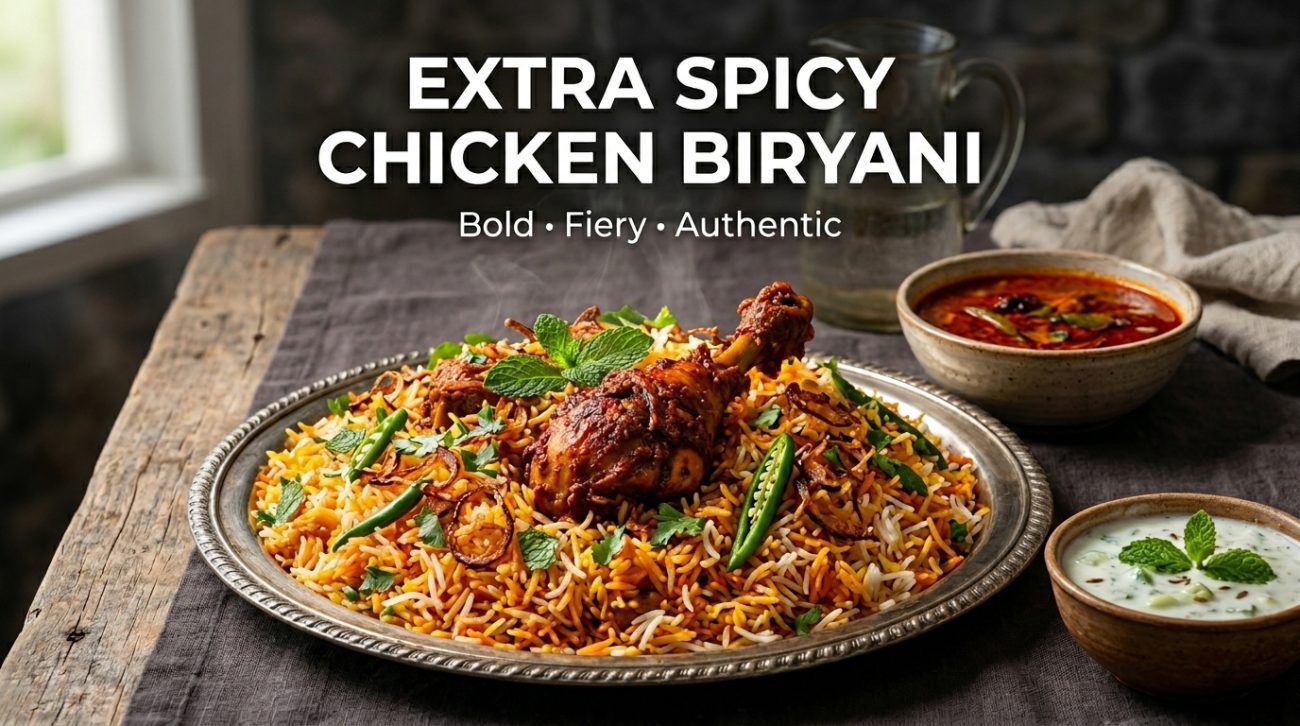 Authentic Spicy Chicken Biryani Recipe | Bold & Masaledar