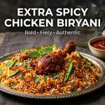 Spicy Red Chicken Recipe with Fluffy Boiled Rice | Easy Lunch Idea