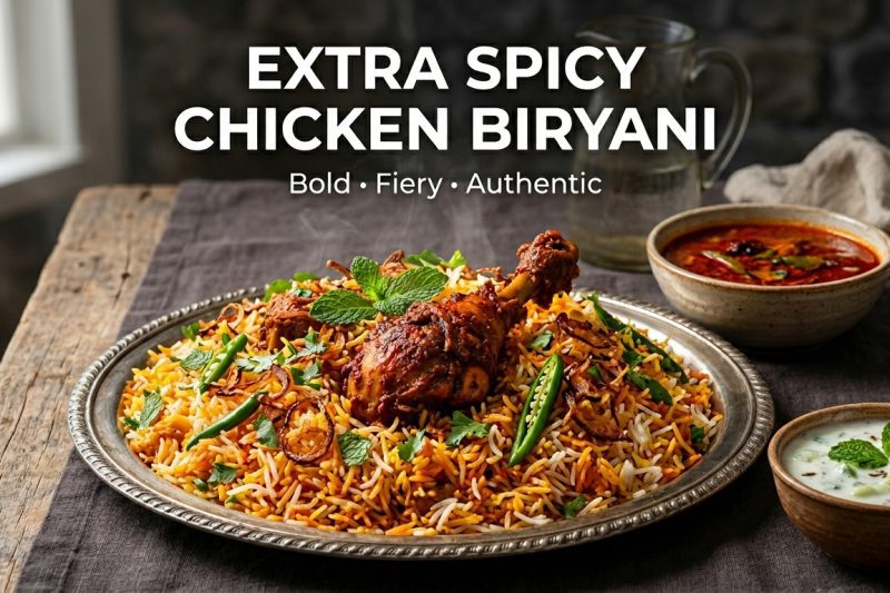 Authentic Spicy Chicken Biryani Recipe | Bold & Masaledar