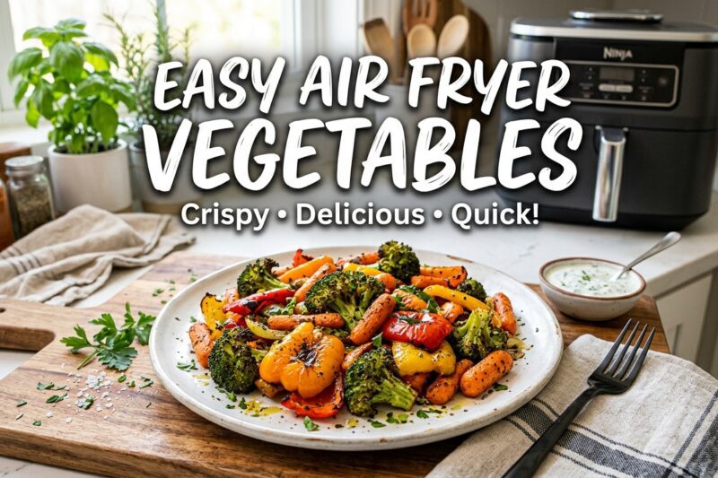 Easy Air Fryer Vegetable Recipes for Healthy Eating