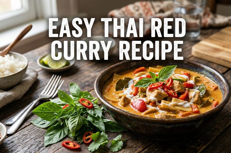 Delicious Easy Thai Red Curry Recipe for Everyone