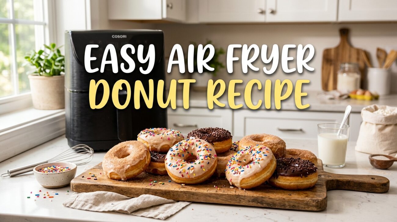 Try this air fryer donut recipe easy to make for a delightful treat. Perfect for breakfast or dessert!